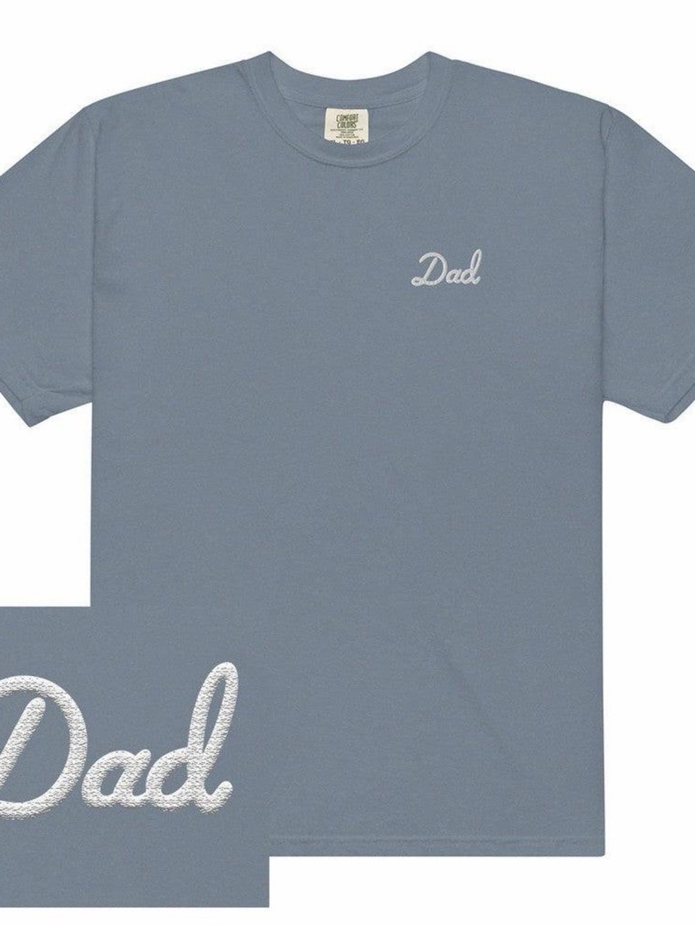 Barstool Sports Dad Embroidered Short-Sleeve Tee - Blue